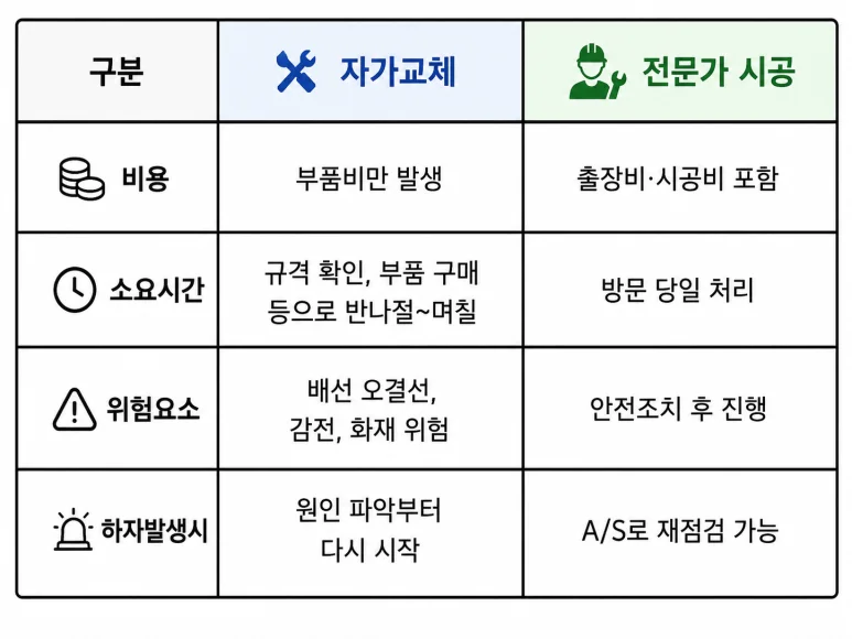고양시 안정기교체, 형광등 깜빡거림, 셀프교체보다 확인해야 할 것 — 본문 이미지 2